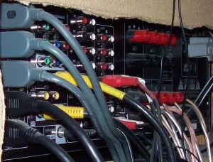 The back side of Micah's Denon The back side of Micah's Denon