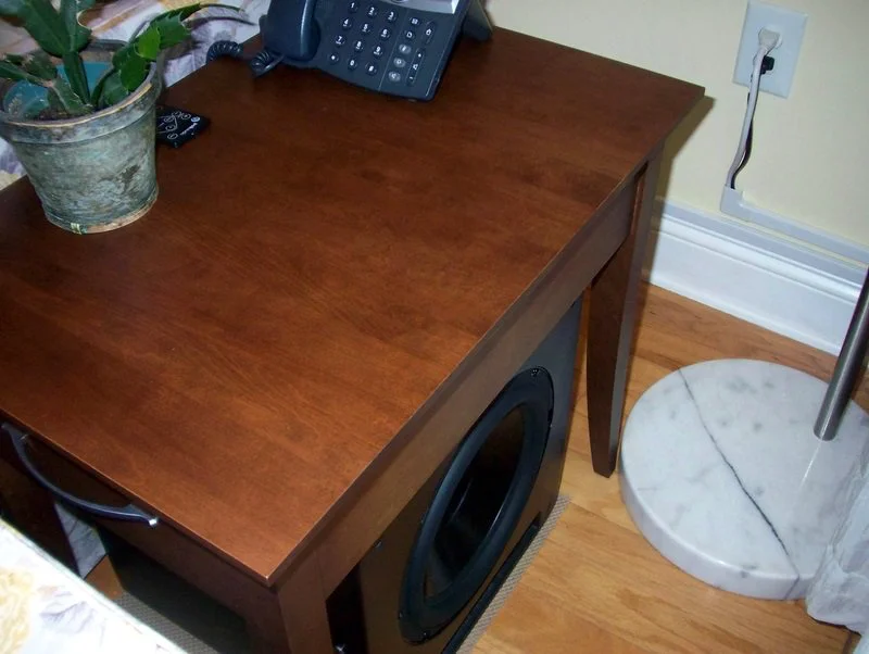 A well hidden subwoofer A well hidden subwoofer