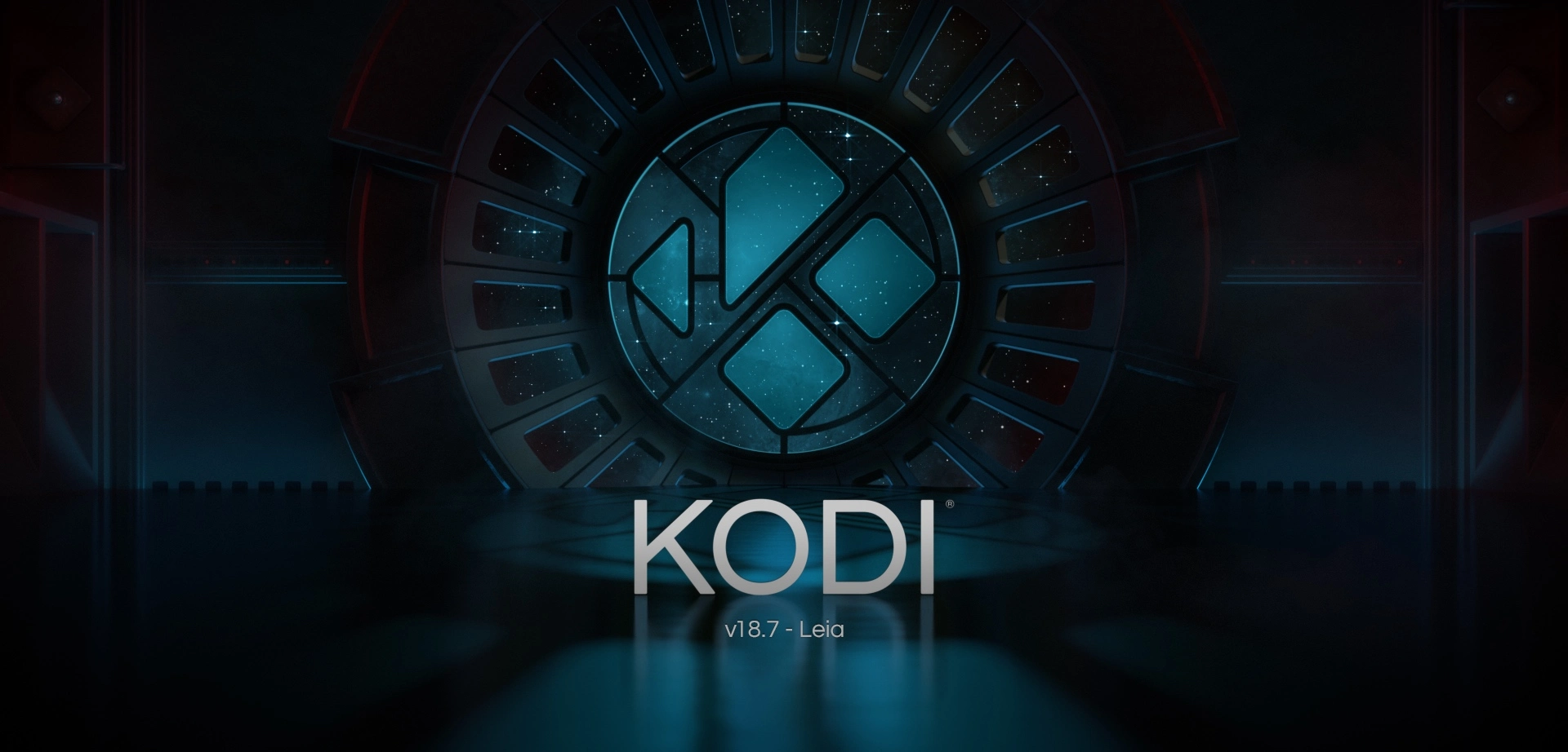 Kodi 18.7 Splash Screen Kodi 18.7 Splash Screen